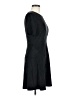 CeCe Solid Black Casual Dress Size 6 - photo 4