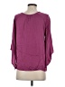 Stark X 100% Rayon Purple 3/4 Sleeve Blouse Size S - photo 2