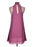 Olivaceous 100% Polyester Solid Purple Casual Dress Size S - photo 2