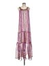 Angie 100% Polyester Paisley Pink Casual Dress Size S - photo 1