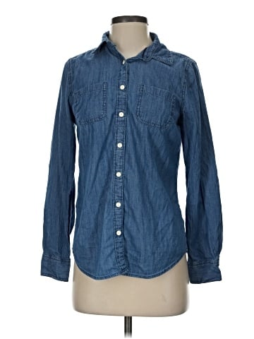 St. John's Bay Long Sleeve Button-Down Shirt (view 1)