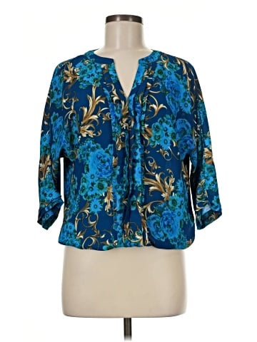 7th Avenue Design Studio New York & Company 3/4 Sleeve Blouse (view 1)