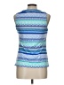 Lands' End Blue Sleeveless Blouse Size 12 - photo 2