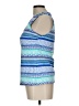 Lands' End Blue Sleeveless Blouse Size 12 - photo 5