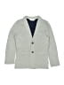H&M 100% Cotton Solid Gray Blazer Size 8 - 9 - photo 1