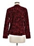 Travelers by Chico's Paisley Red Blazer Size Med (1) - photo 2