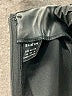 Shein Solid Black Faux Leather Skirt Size 2 - photo 4
