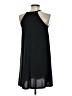 Alya Solid Black Casual Dress Size S - photo 2
