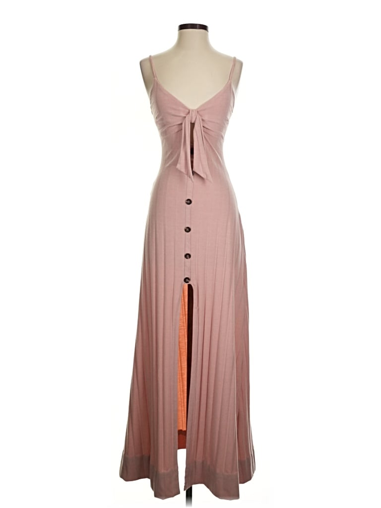 Pre-owned Privy Casual Dress In Tan