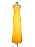 Windsor Ombre Solid Yellow Casual Dress Size S - photo 1