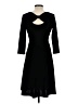 Talbots Solid Black Cocktail Dress Size 2 (petite) - photo 2