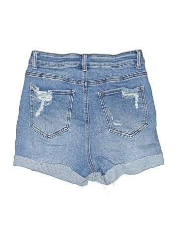 Wax Jean Denim Shorts (view 2)