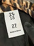 R13 100% Viscose Animal Print Gold Shorts Size 27 waist - photo 3