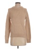 Ann Taylor Solid Tan Turtleneck Sweater Size S - photo 1