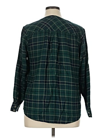 Torrid Long Sleeve Henley (view 2)