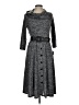 Robbie Bee Tweed Gray Casual Dress Size L - photo 1