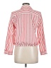 Chico's 100% Cotton Stripes Red 3/4 Sleeve Blouse Size Med (1) - photo 2