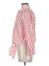 Chico's 100% Cotton Stripes Red 3/4 Sleeve Blouse Size Med (1) - photo 5