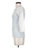 Express Silver 3/4 Sleeve Top Size S - photo 5