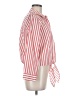 Chico's 100% Cotton Stripes Red 3/4 Sleeve Blouse Size Med (1) - photo 4