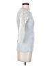 Express Silver 3/4 Sleeve Top Size S - photo 4
