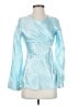 Aje. Blue Long Sleeve Blouse Size 4 - photo 1