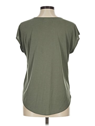 Green Envelope Short Sleeve Top (view 2)