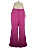 ELOQUII Solid Purple Dress Pants Size 16 Plus - photo 1