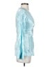 Aje. Blue Long Sleeve Blouse Size 4 - photo 4