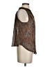 Astr 100% Polyester Brown Sleeveless Blouse Size S - photo 4