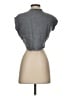 Cos 100% Wool Gray Short Sleeve Turtleneck Size S - photo 2