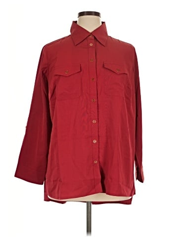 Liz & Me 3/4 Sleeve Blouse (view 1)
