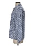 Just Living Blue Long Sleeve Blouse Size S - photo 5