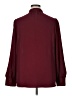 Express 100% Polyester Burgundy 3/4 Sleeve Blouse Size XL - photo 2