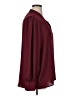 Express 100% Polyester Burgundy 3/4 Sleeve Blouse Size XL - photo 4