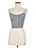 Sim & Sam Black White Sleeveless Blouse Size M - photo 1