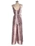 Adrienne 100% Polyester Animal Print Pink Jumpsuit Size L - photo 2
