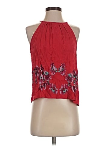 Blue Rain Sleeveless Blouse (view 1)