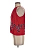Blue Rain 100% Rayon Red Sleeveless Blouse Size S - photo 5