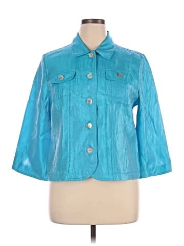 Ruby Rd. 3/4 Sleeve Button-Down Shirt (view 1)