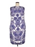 Alyx Paisley Purple Cocktail Dress Size 18 - photo 2