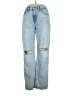 Good American Hearts Blue Jeans Size 4 - photo 1