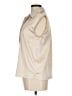 Banana Republic Factory Store Ivory Sleeveless Button-Down Shirt Size M - photo 5