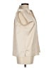 Banana Republic Factory Store Ivory Sleeveless Button-Down Shirt Size M - photo 4