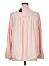 Torrid 100% Polyester Pink Long Sleeve Blouse Size 1X Plus (1) - photo 2