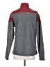 Champion 100% Polyester Gray Track Jacket Size S - photo 2