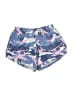 Adidas 100% Polyester Camo Blue Athletic Shorts Size 16 - photo 1