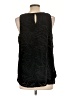 Alfani Black Sleeveless Blouse Size 10 - photo 2