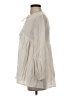 Indah 100% Cotton Ivory Long Sleeve Blouse Size XS - photo 5