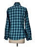 Duluth Trading Co. Plaid Teal Long Sleeve Button-Down Shirt Size S - photo 2